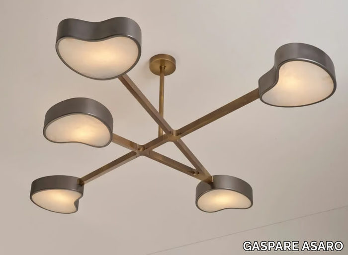 CUORE N5 - Metal ceiling lamp _ GASPARE ASARO