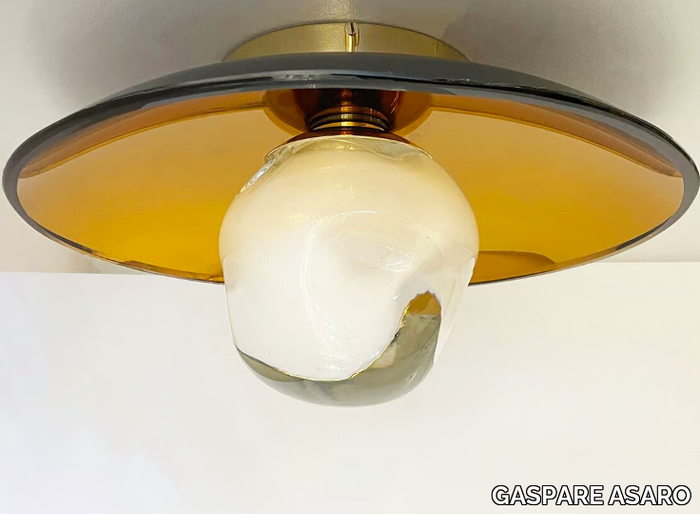 SOLE - Glass ceiling light _ GASPARE ASARO