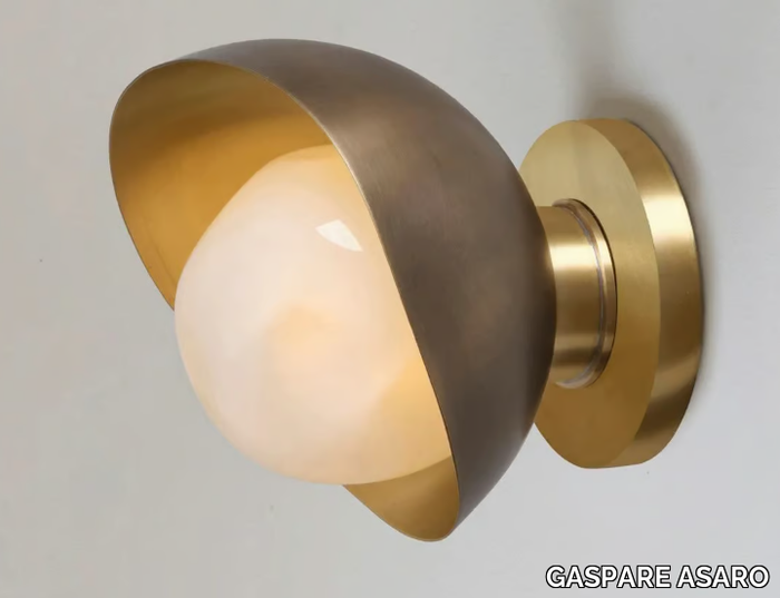 PERLA MINI - Brass wall light _ GASPARE ASARO