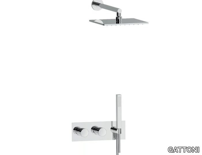 T_K 8270/PD - Shower mixer with diverter _ GATTONI