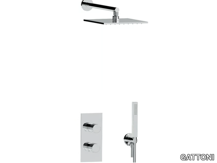 T_K 8280/PD - Shower mixer with diverter _ GATTONI