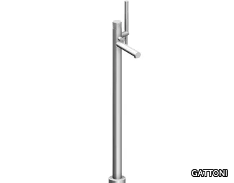 MD 508/22 - Floor standing bathtub mixer with hand shower _ GATTONI