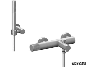 MD 500/22 - External wall-mounted bathtub set with hand shower _ GATTONI