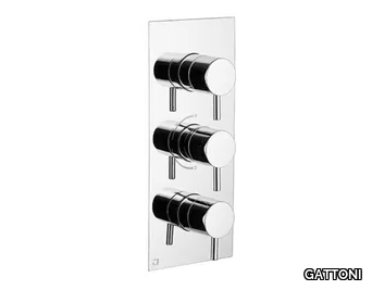 CIRCLE ONE TS993-22 / TS994-22 - Thermostatic 3 hole shower mixer _ GATTONI