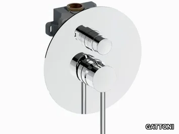 CIRCLE TWO 9133-91CH - Recessed shower mixer with diverter _ GATTONI