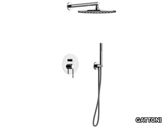 CIRCLE TWO 9190-PD - Single handle Recessed shower set with diverter _ GATTONI