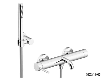 CIRCLE TWO 9100-91 - External wall-mounted bathtub set with hand shower _ GATTONI