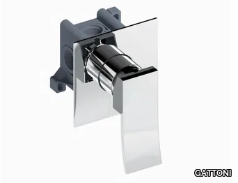 ELY 8831-88CH - Single handle shower mixer with plate _ GATTONI