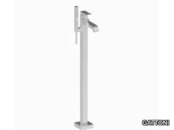 ELY 8808-88 - Single handle floor standing bathtub mixer with hand shower _ GATTONI