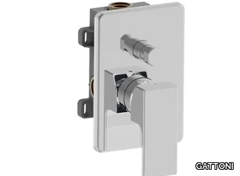 KUBIK 2534/25.CH - Recessed shower mixer with diverter _ GATTONI