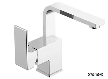 KUBIK 2554/25 - Countertop bidet mixer with swivel spout _ GATTONI