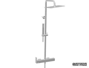 KUBIK KIT/MC30 - Shower panel with hand shower _ GATTONI