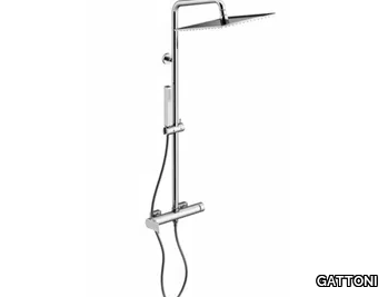 SOFFIO 8195/PD - Wall-mounted shower panel with hand shower _ GATTONI