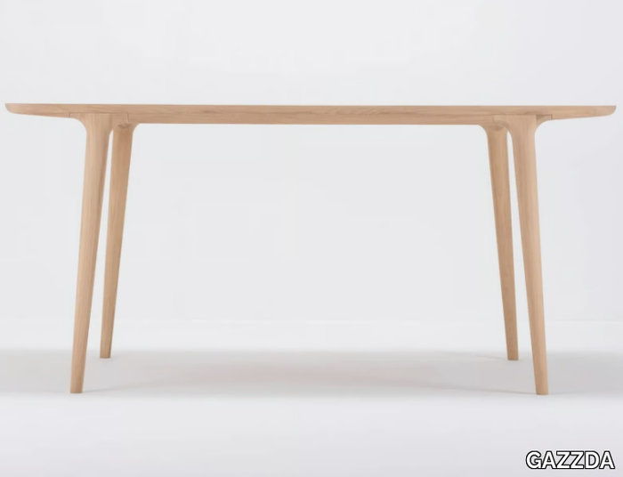 FAWN - Rectangular oak dining table _ GAZZDA