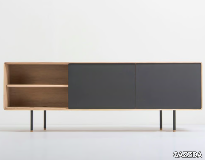 FINA - Oak TV cabinet / sideboard _ GAZZDA