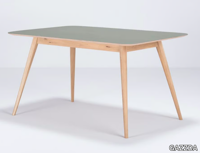 STAFA - Rectangular oak table _ GAZZDA