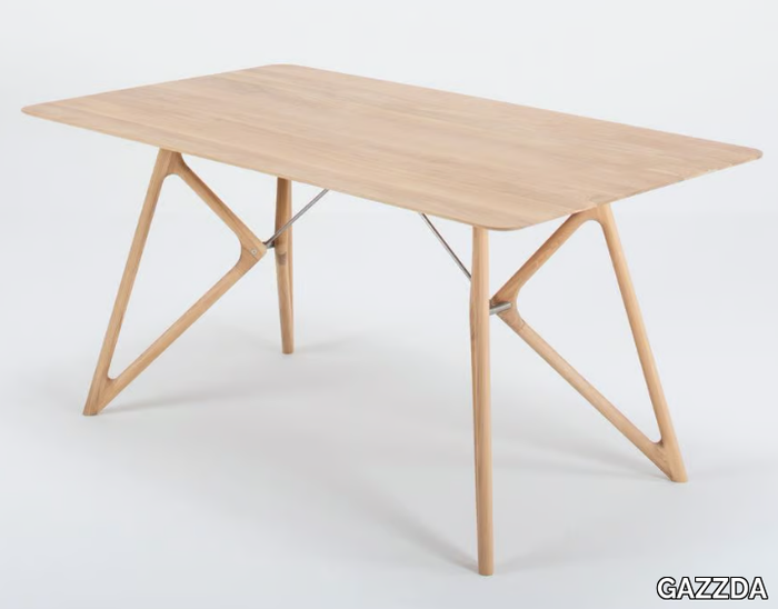 TINK - Rectangular oak dining table _ GAZZDA