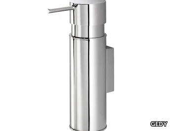 KYRON - Wall-mounted metal Bathroom soap dispenser _ GEDY