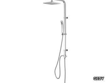 STAR 01 - Wall-mounted shower panel with hand shower _ GEDY