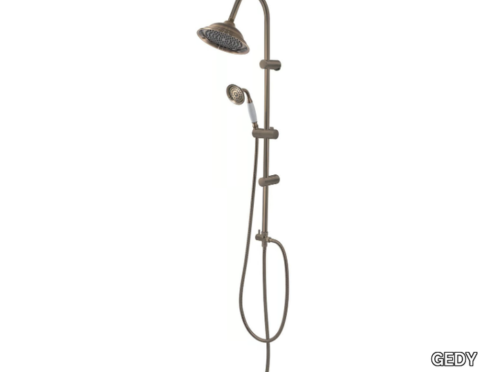 LIBERTY - Wall-mounted shower panel with hand shower _ GEDY