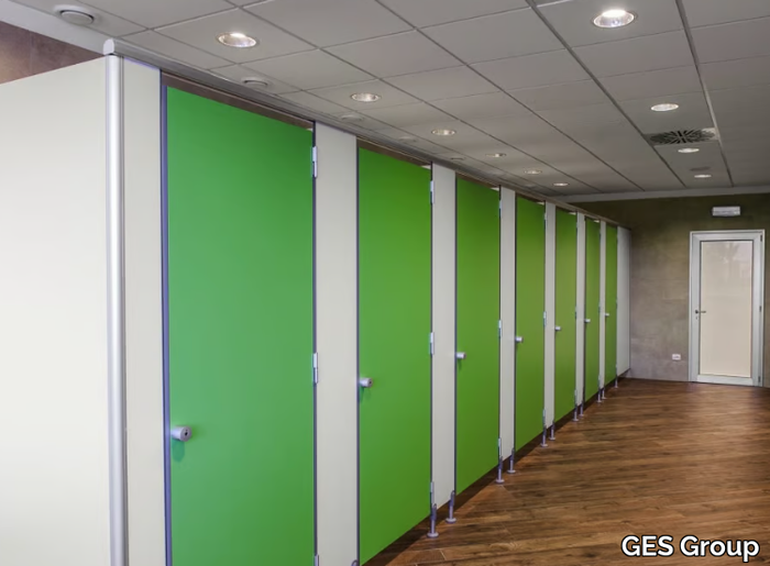 ALGF MODULAR WALLS - HPL toilet partition _ GES Group