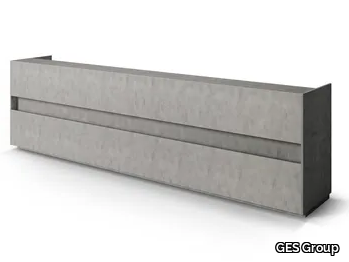 FLEXI - Melamine reception desk _ GES Group