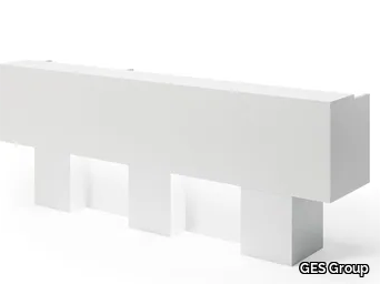 SOLID - Melamine reception desk _ GES Group