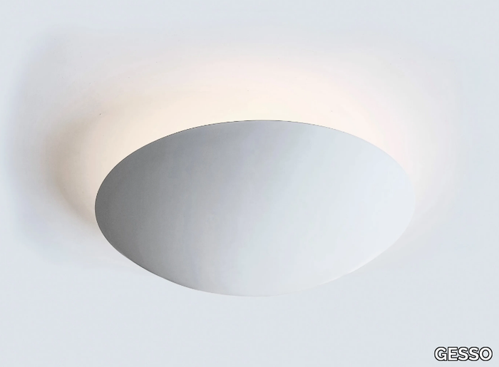 TONDO - Plaster ceiling light _ GESSO