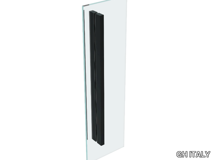 IPH03 - Self-adhesive aluminium glass door handle _ GH ITALY