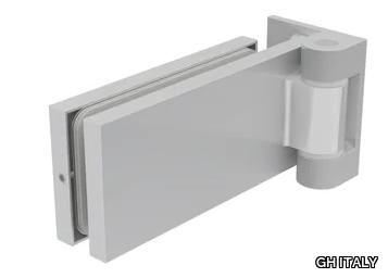 GH460 - Anodized aluminium glass door hinge _ GH ITALY