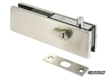 PF03P - Stainless steel glass door lock _ GH ITALY