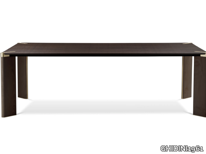 OTTANTA - Rectangular oak dining table _ GHIDINI1961