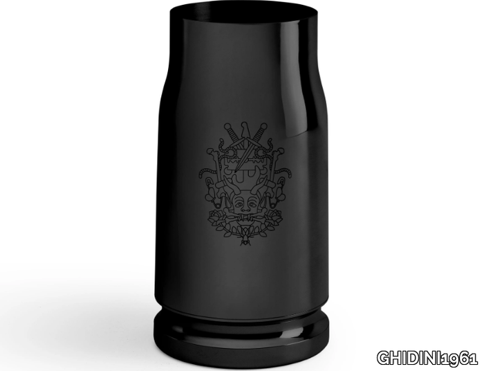NOWHERE (BULLET) - Brass vase _ GHIDINI1961