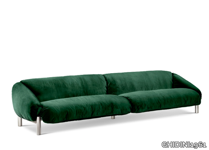 FLO - 4 seater velvet sofa _ GHIDINI1961