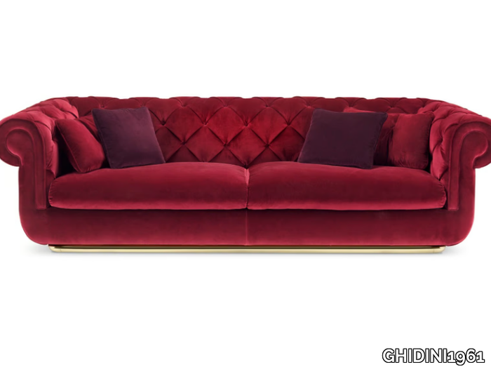 OPERA - 3 seater tufted velvet sofa _ GHIDINI1961