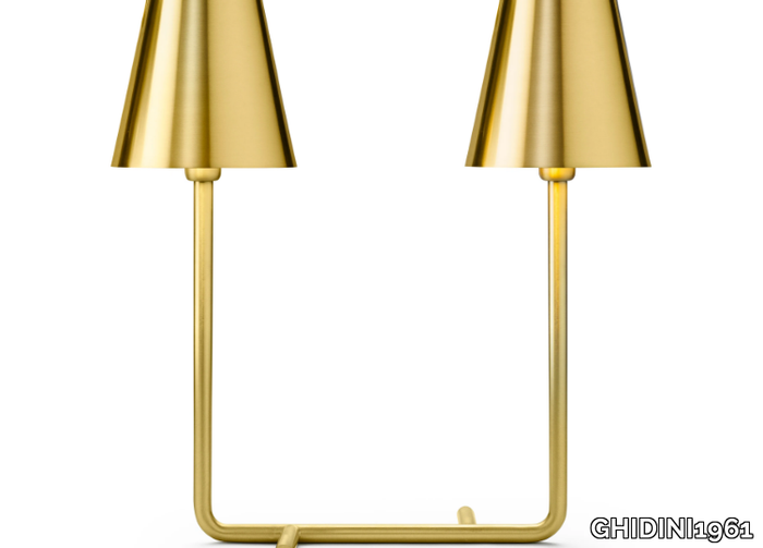 BIO - Satin brass table lamp _ GHIDINI1961