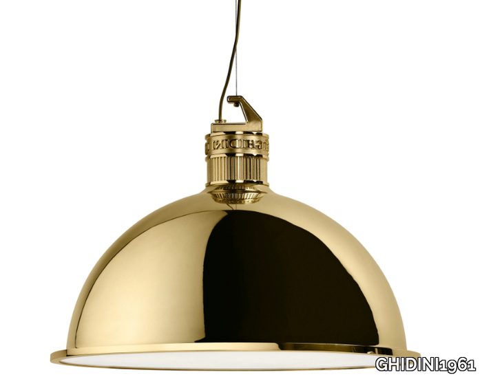 FACTORY - Brass pendant lamp _ GHIDINI1961