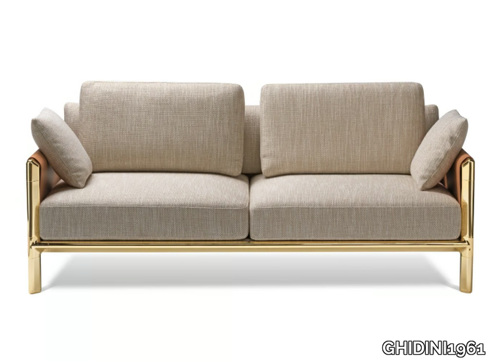 FRAME - 2 seater sofa with removable cover _ GHIDINI1961