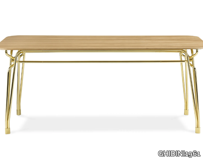 BOTANY - Rectangular wooden dining table _ GHIDINI1961