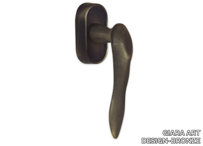 MOSSA - DK bronze window handle _ GIARA ART DESIGN-BRONZE