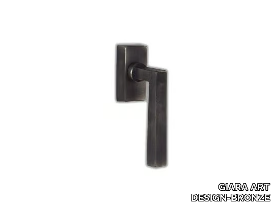 QUADRA - Bronze window handle _ GIARA ART DESIGN-BRONZE