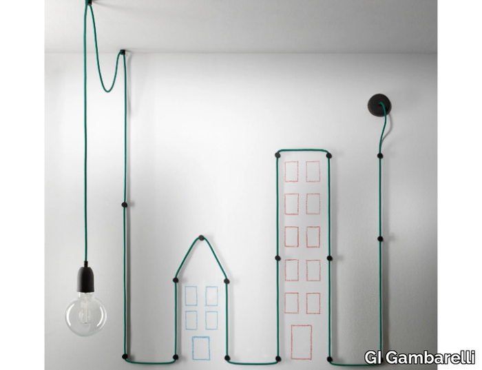 MY WIRE - Pendant lamp _ GI Gambarelli