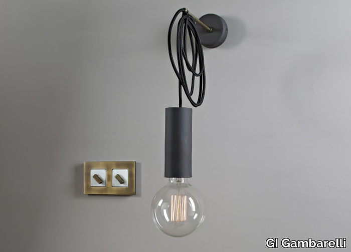 MY STICK'N'WIRE CILINDRO - Wall lamp _ GI Gambarelli