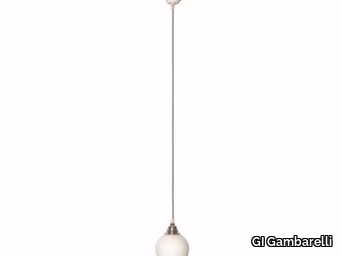 BUBBLE CHROME - Porcelain pendant lamp _ GI Gambarelli