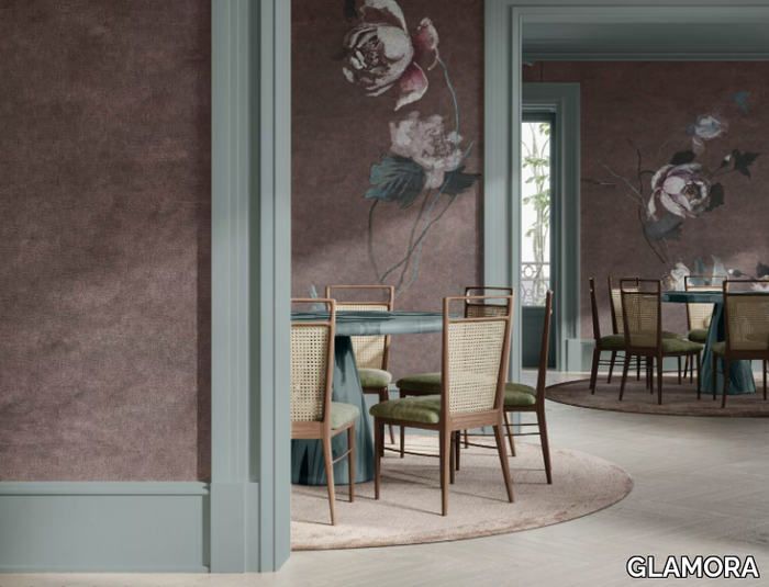 LUCE D’ESTATE - Wallpaper with floral pattern _ GLAMORA