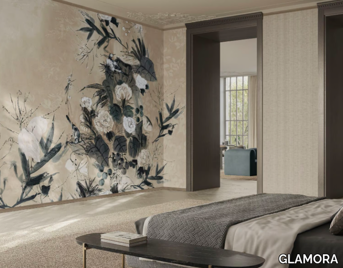 SENTIERO DEL CANTO - Wallpaper with floral pattern _ GLAMORA