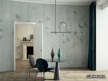 UNIVERSO - Striped wallpaper _ GLAMORA