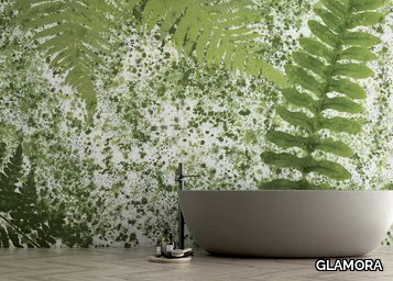 GRACEFUL - GlamFusion™ wallpaper with floral pattern _ GLAMORA