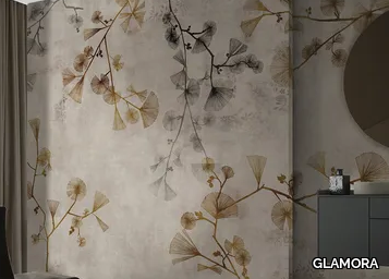 KEIKO - Wallpaper with floral pattern _ GLAMORA