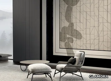 LIGHT FRAME - Geometric wallpaper _ GLAMORA